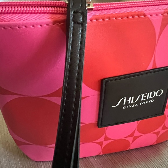đź’•Shiseido Mini Small Makeup toiletry bag NEW - Picture 4 of 5
